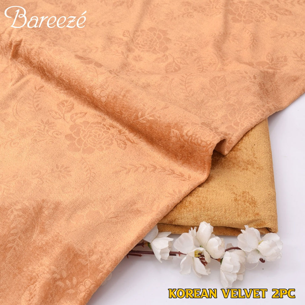 Premium Bareeze Velvet 2-Piece Unstitched