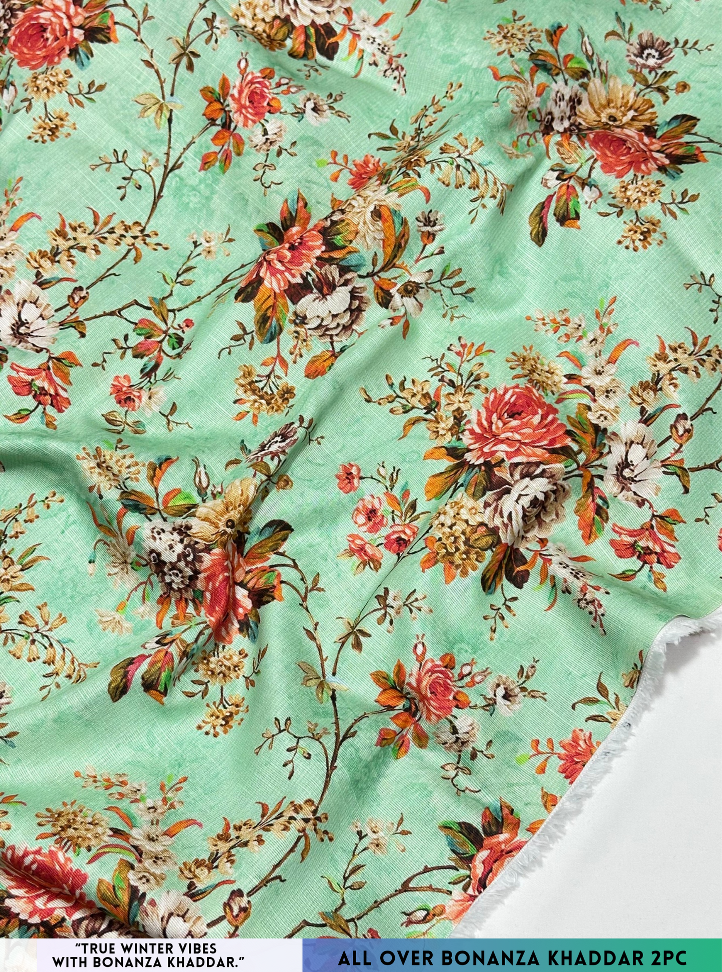 Printed Bonanza Khaddar 2-Piece Unsticthed