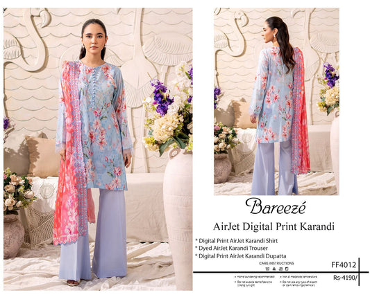 Karandi Unstitched 3 Piece