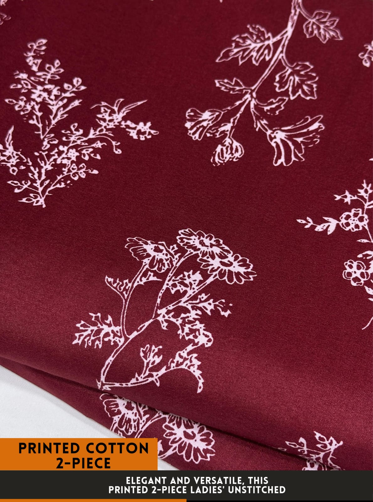 2PC Digital Floral Print