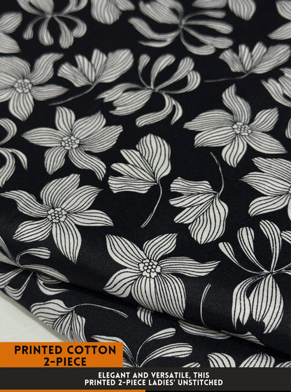 2PC Digital Floral Print