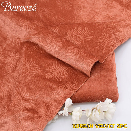 Premium Bareeze Velvet 2-Piece Unstitched