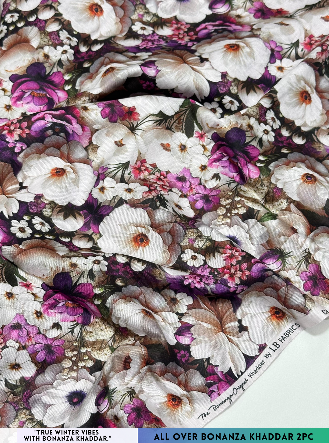 Printed Bonanza Khaddar 2-Piece Unsticthed