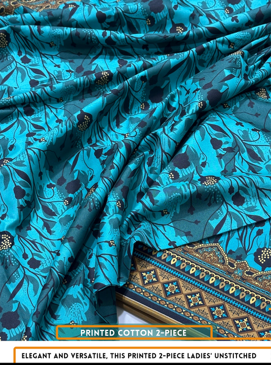 2 Piece Printed Summer cotton
