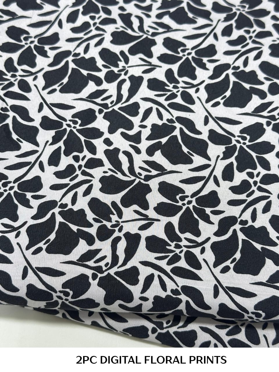 2PC Digital Floral Print