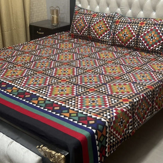 Crystal Cotton Bedsheet Design 009