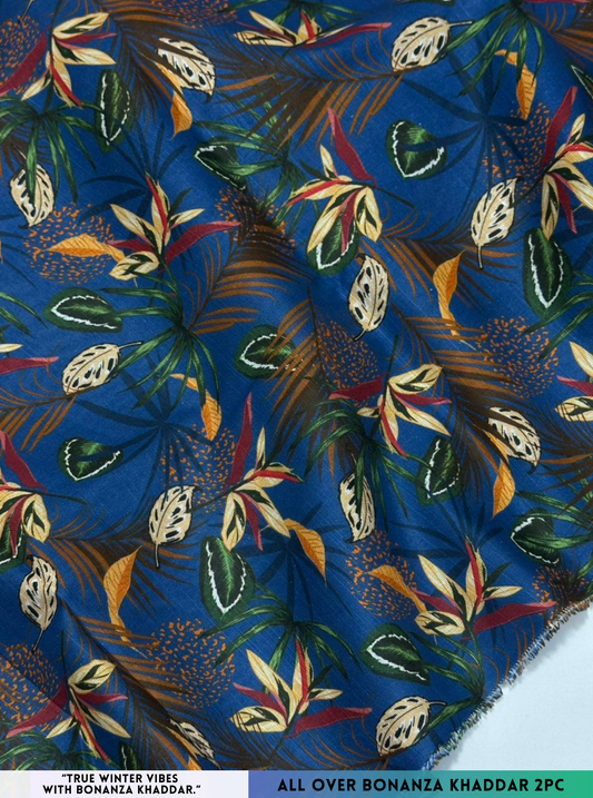 Printed Bonanza Khaddar 2-Piece Unsticthed