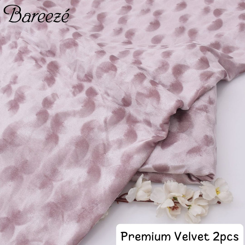 Premium Bareeze Velvet 2-Piece Unstitched