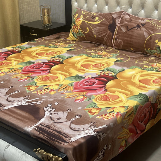 Crystal Cotton Bedsheet Design 029