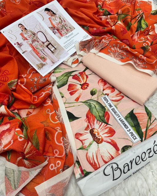 Karandi Unstitched 3 Piece