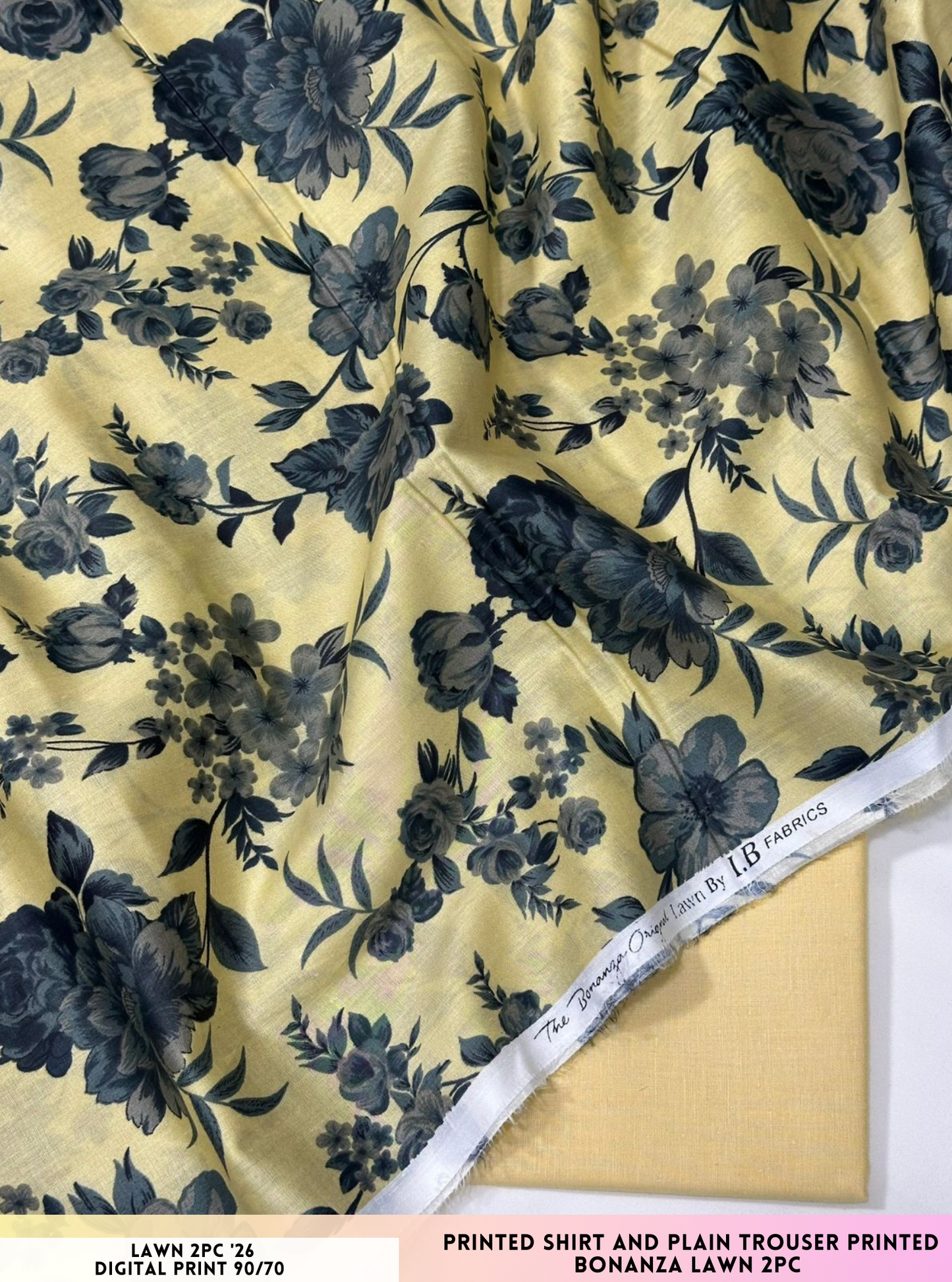 Bonanza Satrangi Lawn 2pc