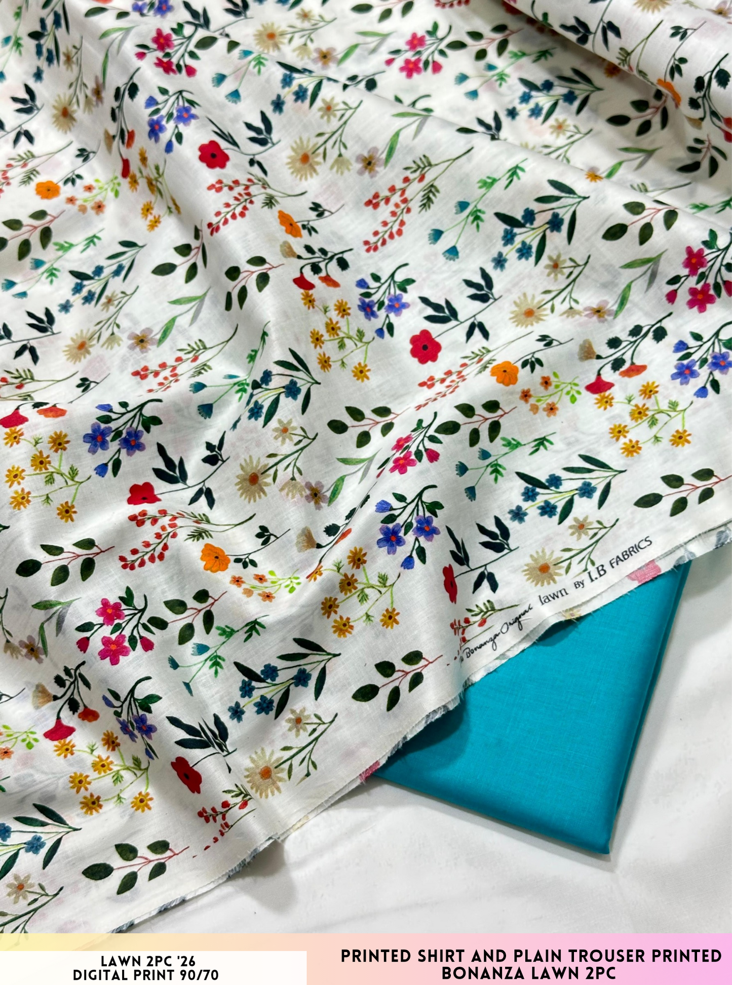 Bonanza Satrangi Lawn 2pc