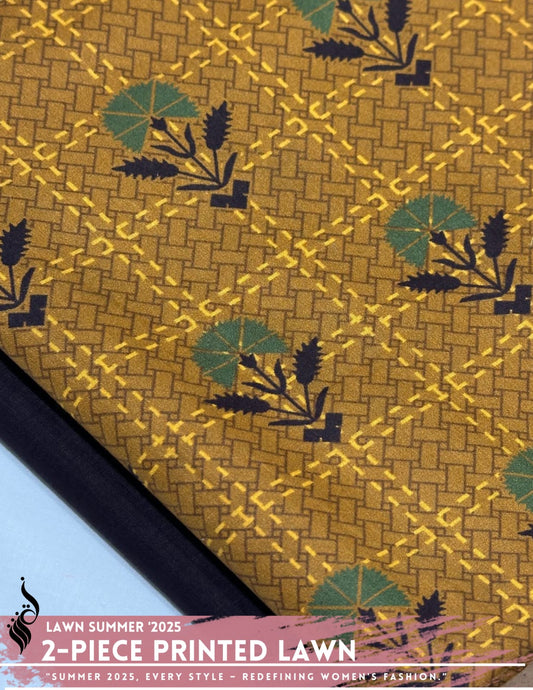 2 Piece All Over Printed Lawn